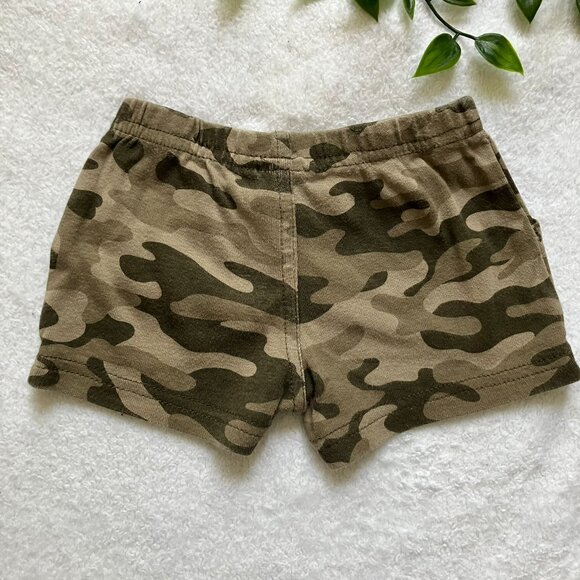 Carter’s Baby Shorts 3M | Brown Camo Print | GUC - Picture 9 of 15
